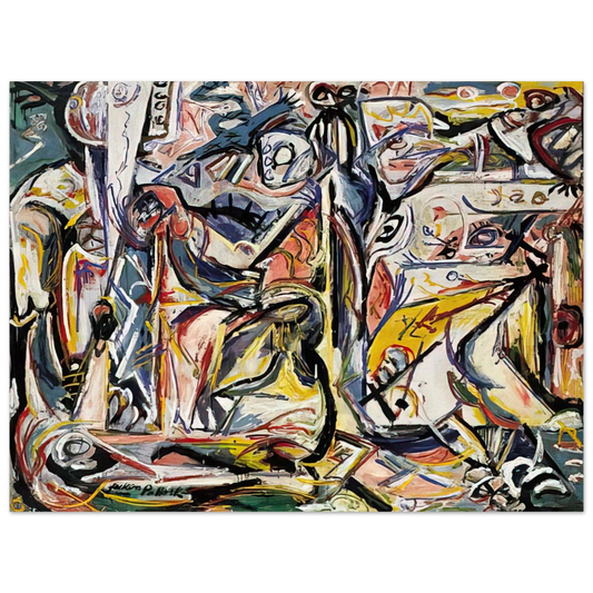Jackson Pollock - CIRCUMCISION JANUARY 1946 1 Fine Art Poster - Default Title
