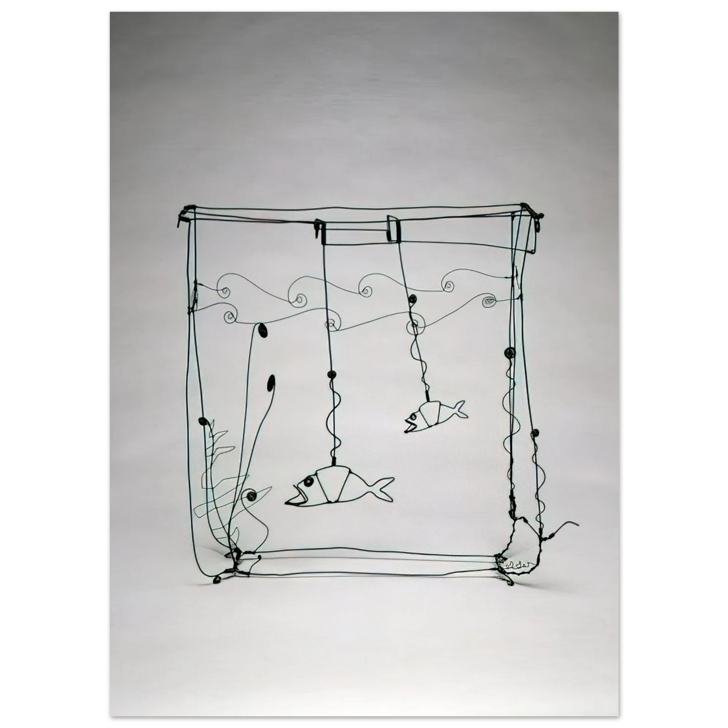 Alexander Calder - GOLDFISH BOWL 1929 Fine Art Poster - 40x60 cm / 16x24 inches