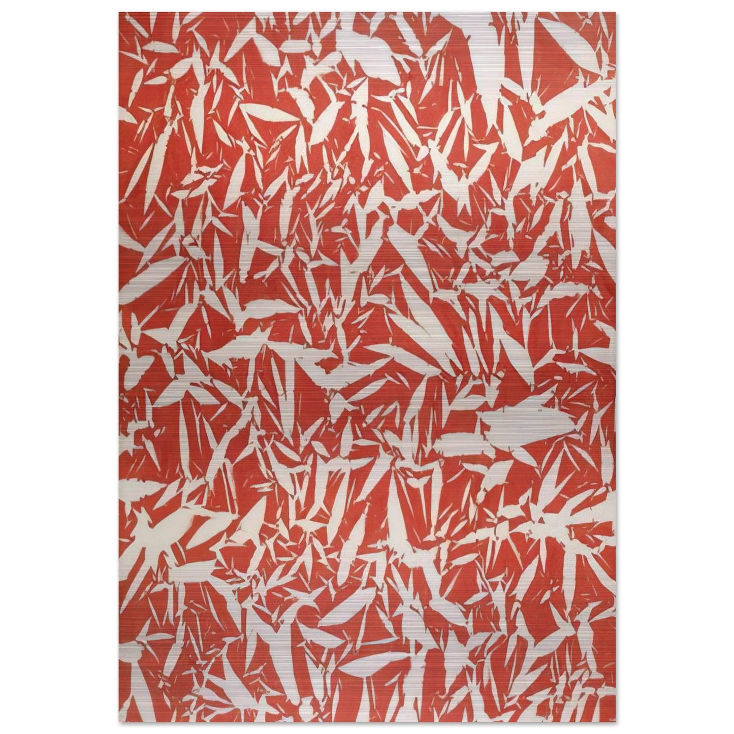 Study - 1969 - Simon Hantai Brushed Aluminum Print - 70x100 cm / 28x40 inches | Simon Hantai Aluminum Print | Simon Hantai Prints