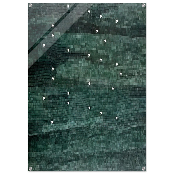 CINQUE PER CINQUE VENTICINQUE 1983 - Alighiero Boetti Acrylic Print - 70x100 cm / 28x40″ inches