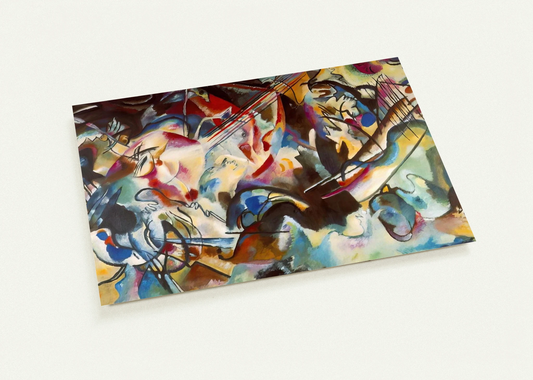 COMPOSITION VI 1913 By Wassily Kandinsky Pack of 10 Post Cards | Wassily Kandinsky Post Cards | A6 (10.5 x 14.8 cm) - 4.1 x 5.8 inches
