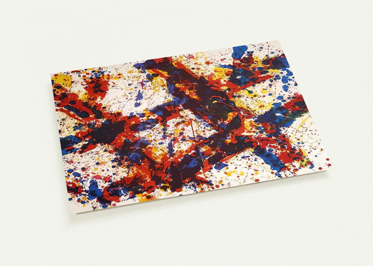 Firewood By Sam Francis Pack of 10 Post Cards | Sam Francis Post Cards | A6 (10.5 x 14.8 cm) - 4.1 x 5.8 inches