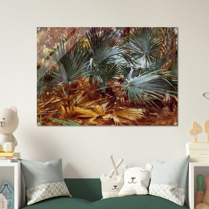 Palmettos - John Singer Sargent Acrylic Print - 70x100 cm / 28x40″ inches | John Singer Sargent Wall Art | John Singer Sargent Prints