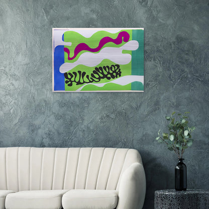 THE LAGOON 1947 - Henri Matisse Brushed Aluminum Print - 70x100 cm / 28x40 inches | Henri Matisse Aluminum Print | Henri Matisse Prints