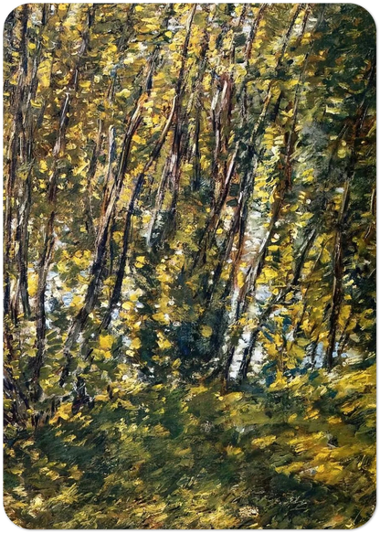 Nude in Sunlilt Wood By Childe Hassam Pack of 10 Post Cards | Childe Hassam Post Cards | A6 (10.5 x 14.8 cm) - 4.1 x 5.8 inches