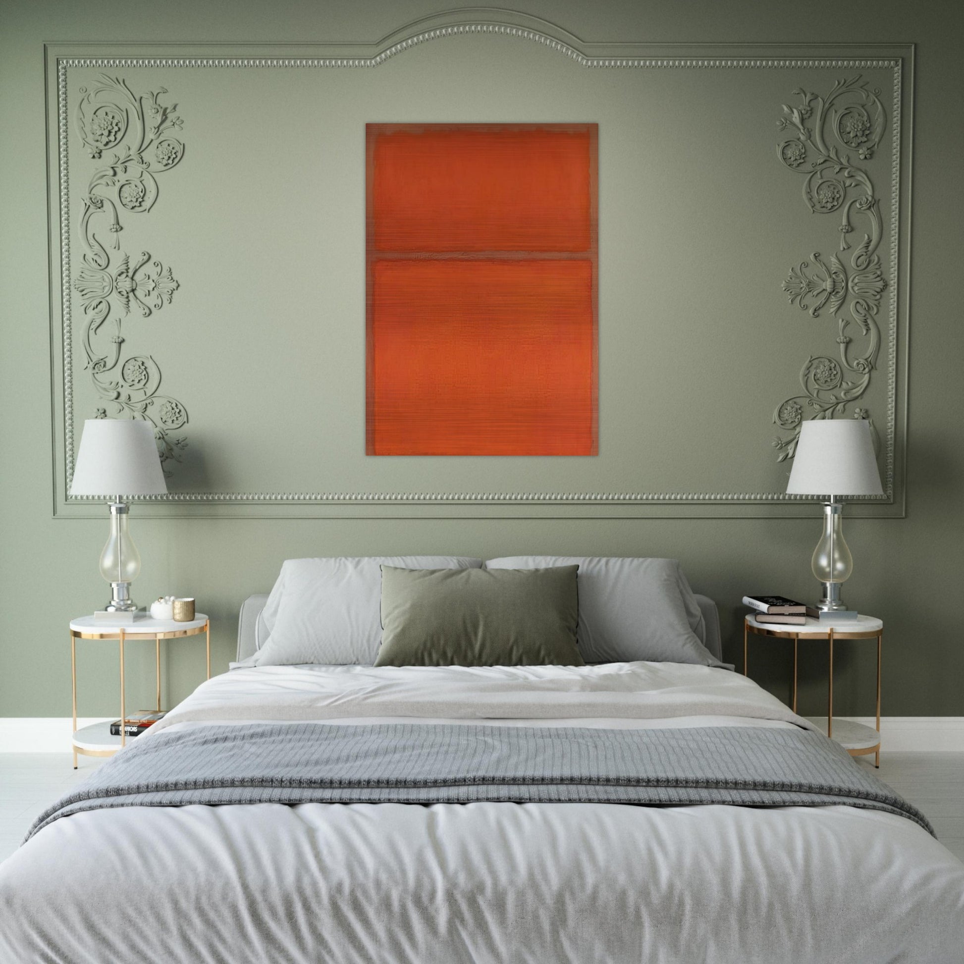 Untitled - 1961 - Mark Rothko Brushed Aluminum Print - 70x100 cm / 28x40 inches | Mark Rothko Aluminum Print | Mark Rothko Prints