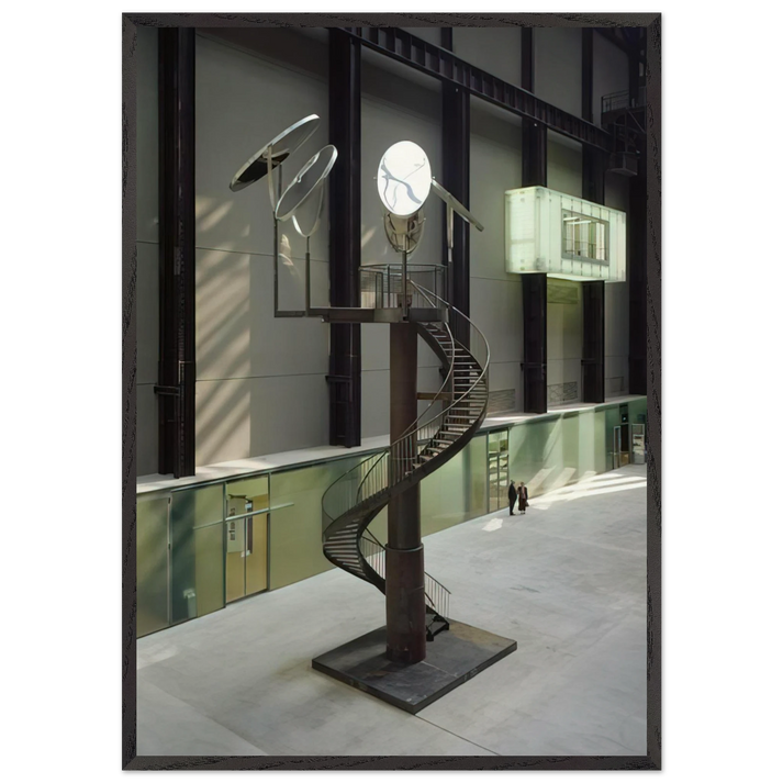 I DO I UNDO AND I REDO - Louise Bourgeois 70x100 cm / 28x40 inches Framed Art Print – Black Wooden Frame