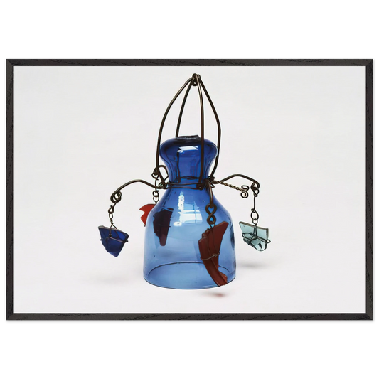 DINNER BELL 1942 - Alexander Calder Framed Art Print – Black Wooden Frame - Default Title - -Framed Art Print