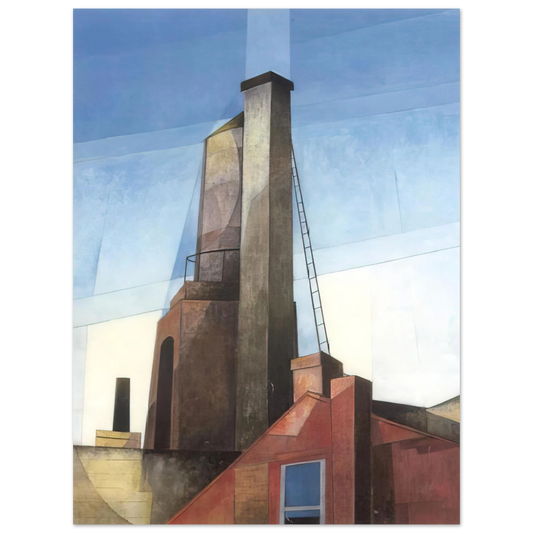 Charles Demuth - Aucassin and Nicolette - 1921 Fine Art Poster - Default Title