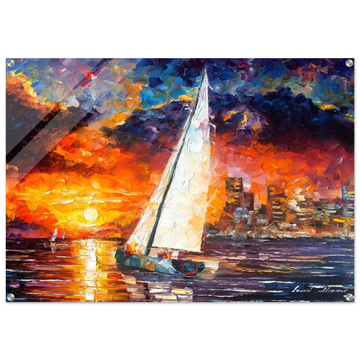 Leonid Afremov - Leonid Afremov Acrylic Print - 70x100 cm / 28x40″ inches
