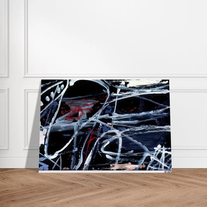 EPISODE - Jean Dubuffet Brushed Aluminum Print - 70x100 cm / 28x40 inches | Jean Dubuffet Aluminum Print | Jean Dubuffet Prints