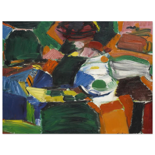Grace Hartigan - Orchard Street #2 Fine Art Poster - Default Title