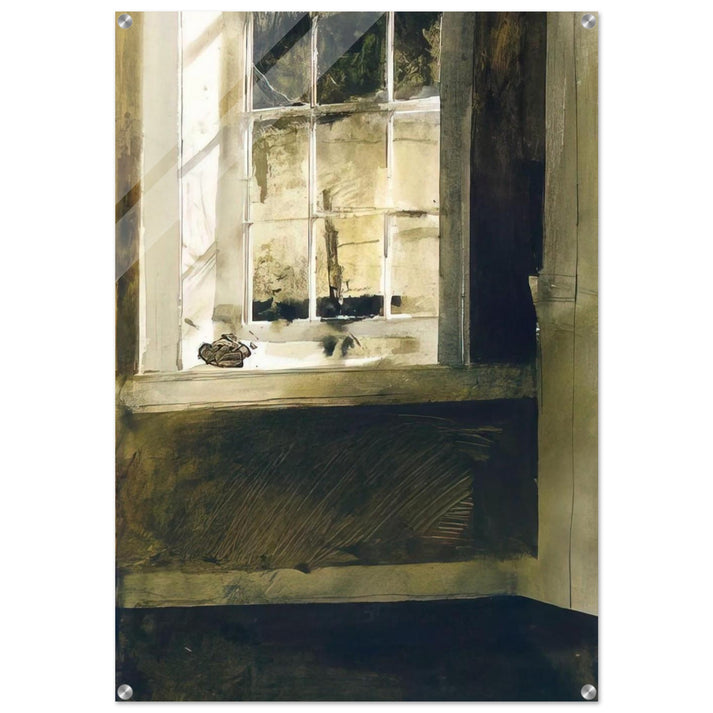 GROUNDHOG DAY 4 - Andrew Wyeth Acrylic Print - 70x100 cm / 28x40″ inches | Andrew Wyeth Wall Art | Andrew Wyeth Prints