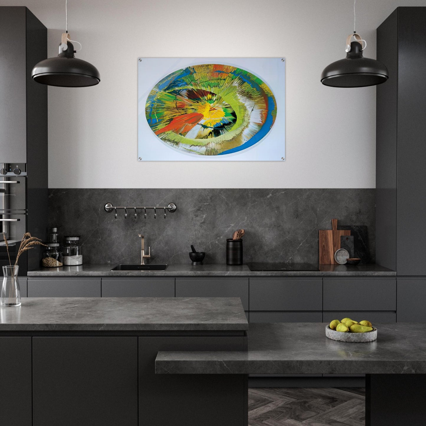 BEAUTIFUL REVOLVING SPHINCTER - Damien Hirst Acrylic Print - 70x100 cm / 28x40″ inches | Damien Hirst Wall Art | Damien Hirst Prints