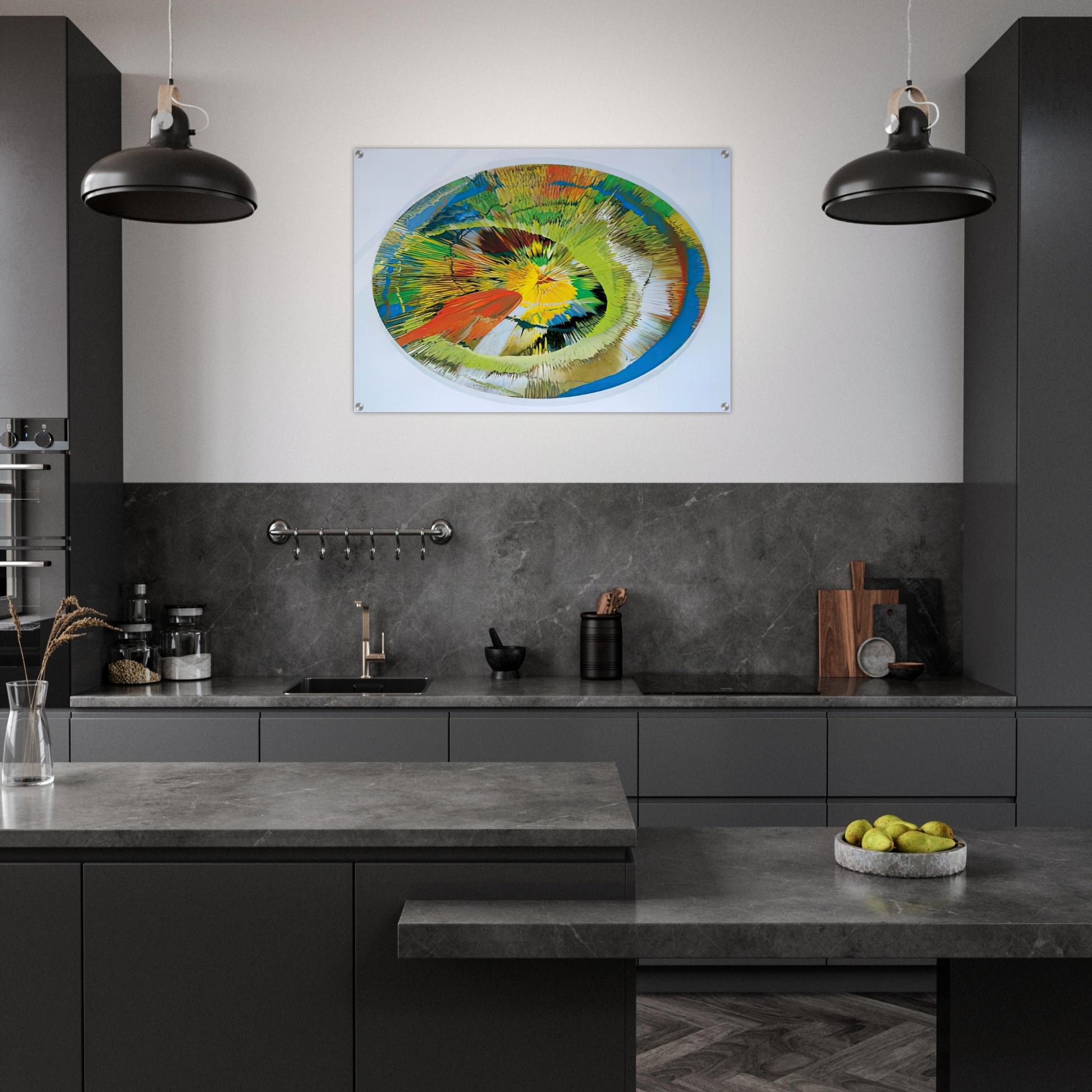 BEAUTIFUL REVOLVING SPHINCTER - Damien Hirst Acrylic Print - 70x100 cm / 28x40″ inches | Damien Hirst Wall Art | Damien Hirst Prints