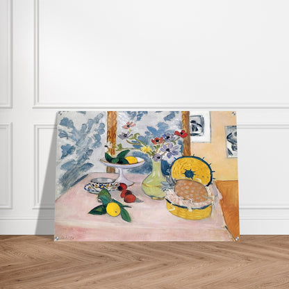 STILL LIFE WITH PINEAPPLES - Henri Matisse Acrylic Print - 70x100 cm / 28x40″ inches