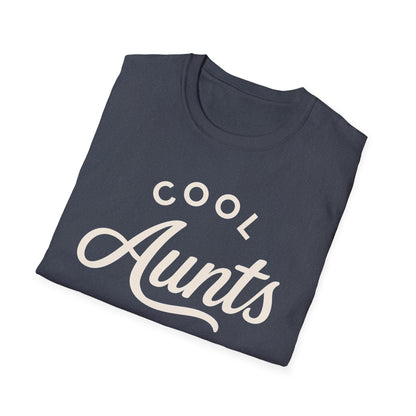 Cool Aunts Club Maglietta, Maglietta Regalo Idee Zia Divertente, Graphic Tee Zia Migliore di Sempre, Carina Maglietta Matching Famiglia Sassy Zia