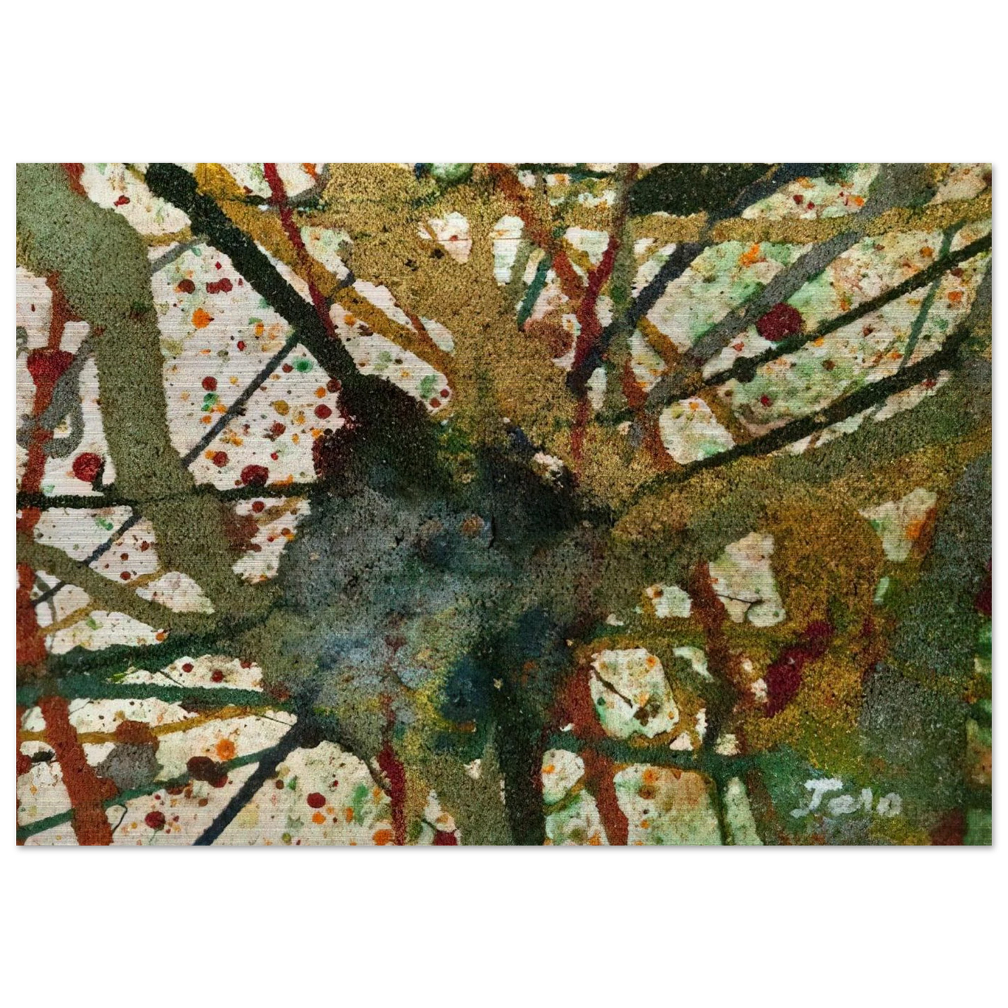 UNTITLED 1972 1 - Taro Yamamoto Brushed Aluminum Print - 70x100 cm / 28x40 inches | Taro Yamamoto Aluminum Print | Taro Yamamoto Prints