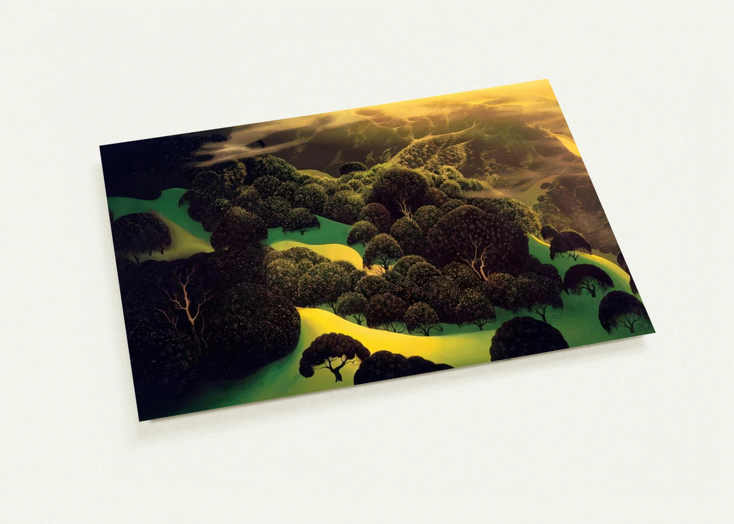 Deep Wilderness By Eyvind Earle Pack of 10 Post Cards | Eyvind Earle Post Cards | A6 (10.5 x 14.8 cm) - 4.1 x 5.8 inches