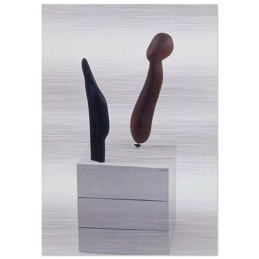 MACHINE MOTORISEE 1933 - Alexander Calder Brushed Aluminum Print - 70x100 cm / 28x40 inches | Alexander Calder Aluminum Print | Alexander Calder Prints