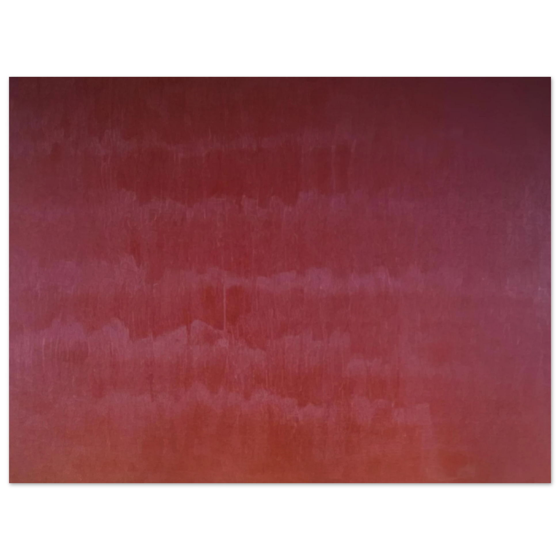 Marcia Hafif - Venetian Red Fine Art Poster - Default Title