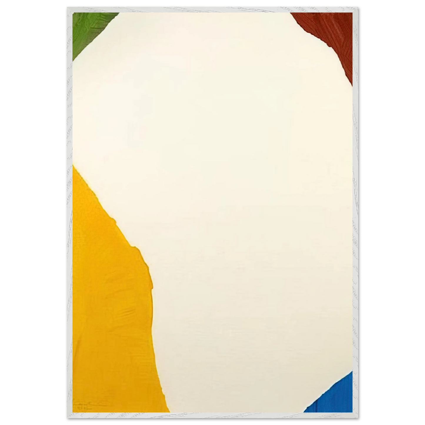 Helen Frankenthaler - Wind Directions - 1970 Wall art - 60x80 cm / 24x32 inches - Premium Wooden Framed Poster With Fine Art Paper - Wood frame