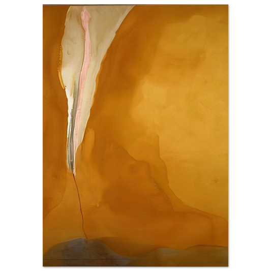 Helen Frankenthaler - Coral Wedge - 1972 Wall art - 13x18 cm / 5x7 inches - Fine Art Poster - -
