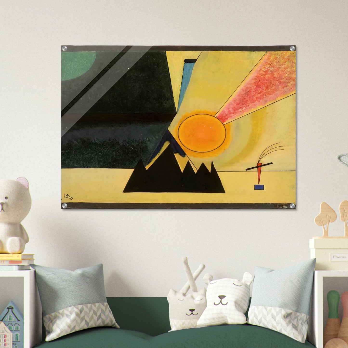 DEVELOPMENT 1926 - Wassily Kandinsky Acrylic Print - 70x100 cm / 28x40″ inches | Wassily Kandinsky Wall Art | Wassily Kandinsky Prints