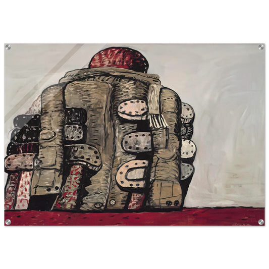 BACK VIEW - Philip Guston Acrylic Print - 70x100 cm / 28x40″ inches