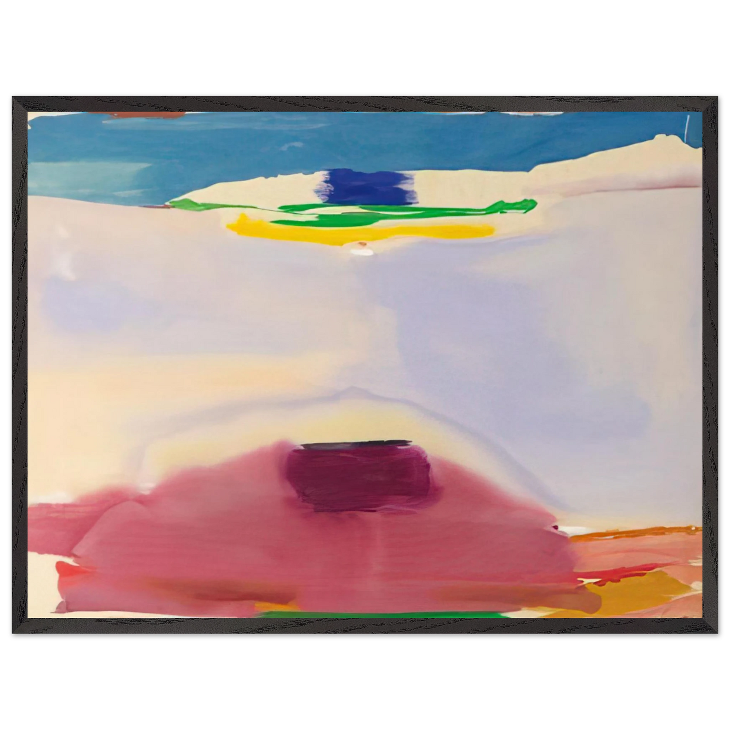 Helen Frankenthaler - Leveling - 1973 Wall art - 60x80 cm / 24x32 inches - Fine Art Poster - -