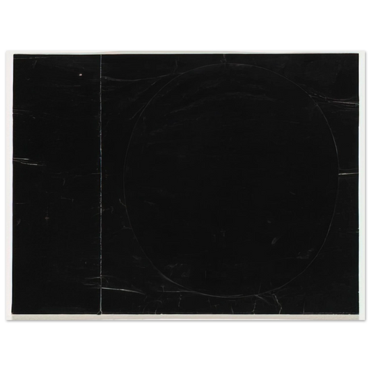 Ellsworth Kelly - Black on Black Fine Art Poster - Default Title