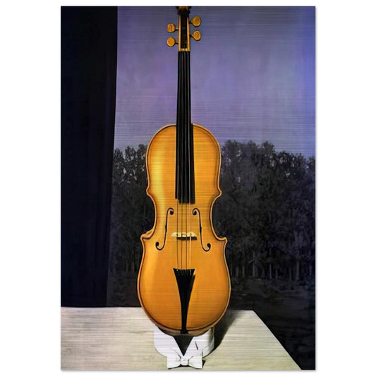 A LITTLE OF THE BANDIT S SOUL - Rene Magritte Brushed Aluminum Print - 70x100 cm / 28x40 inches | Rene Magritte Aluminum Print | Rene Magritte Prints