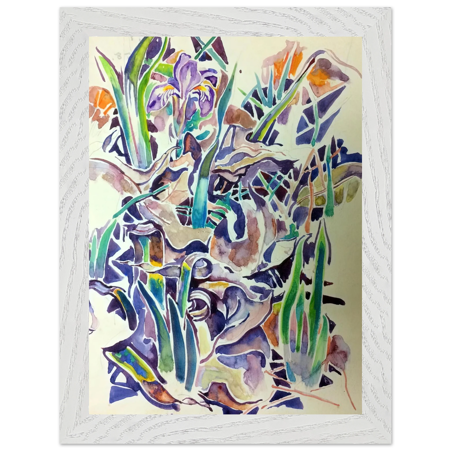 Walter Inglis Anderson - Walter Anderson Wall art - 21x29.7 cm / 8x12" - Premium Wooden Framed Poster With Fine Art Paper - Wood frame