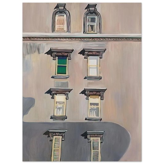 Alice Neel - Windows no. 2 Fine Art Poster - Default Title