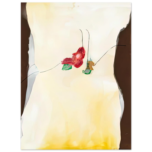 Helen Frankenthaler - Chill Factor, 1973- Wall Art - 21x29.7 cm / 8x12" - Fine Art Poster - -