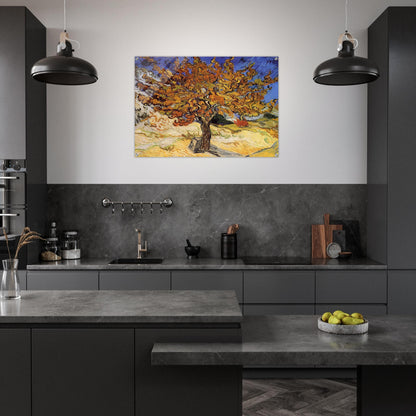 Mulberry Tree - Vincent van Gogh Acrylic Print - 70x100 cm / 28x40″ inches | Vincent van Gogh Wall Art | Vincent van Gogh Prints