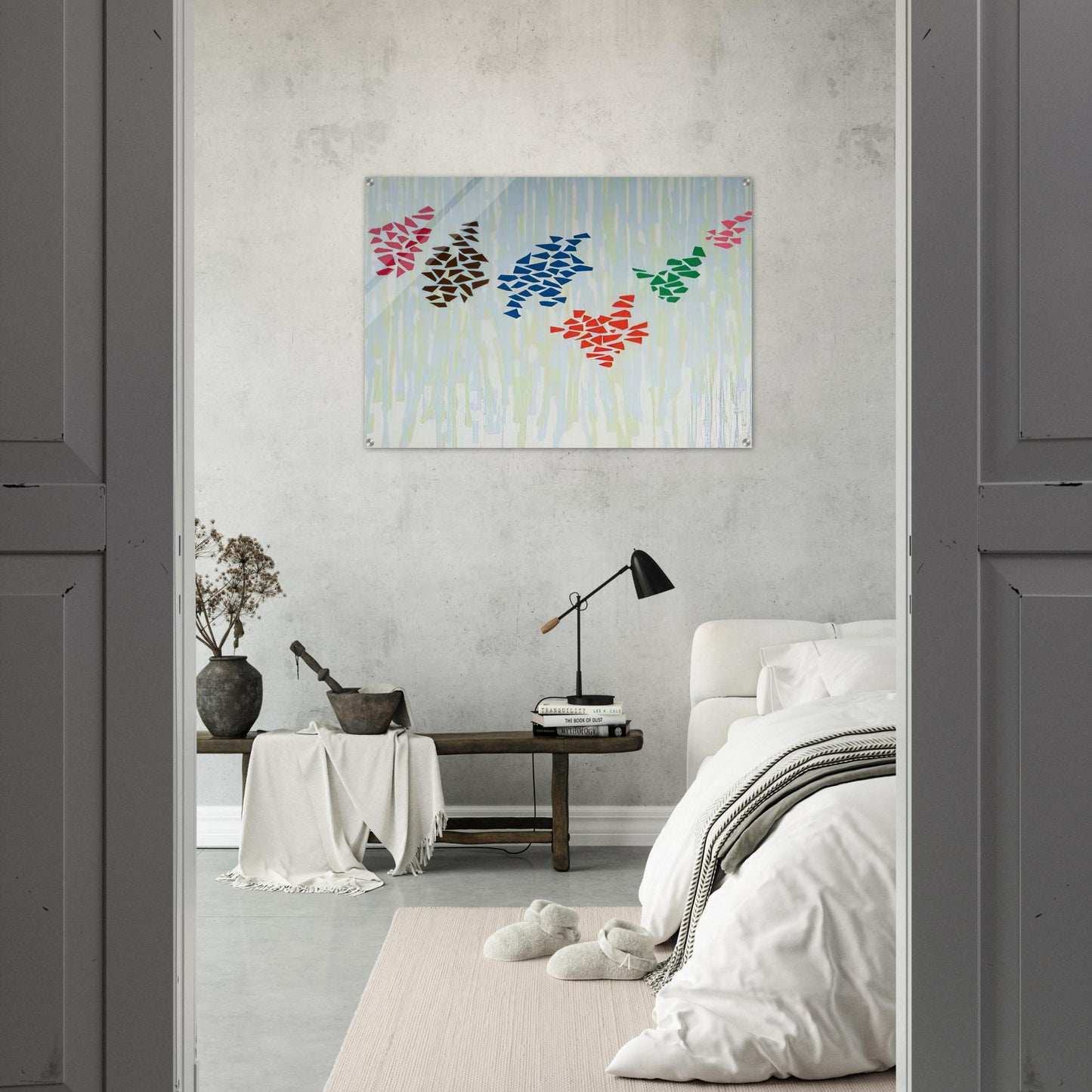 Untitled - 1976 - Robert Goodnough Acrylic Print - 70x100 cm / 28x40″ inches | Robert Goodnough Wall Art | Robert Goodnough Prints