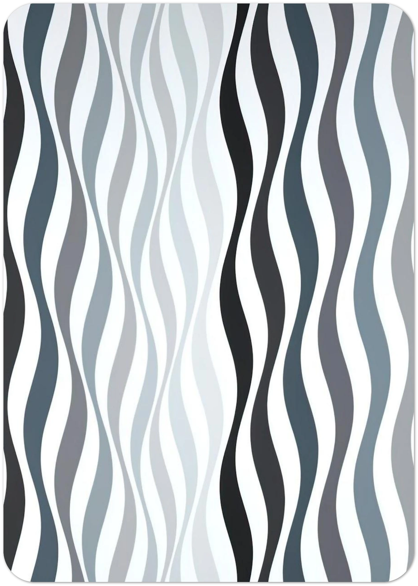 ARREST 2 1965 By Bridget Riley Pack of 10 Post Cards | Bridget Riley Post Cards | A6 (10.5 x 14.8 cm) - 4.1 x 5.8 inches