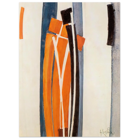 Frantisek Kupka - Drawings of curves Fine Art Poster - Default Title