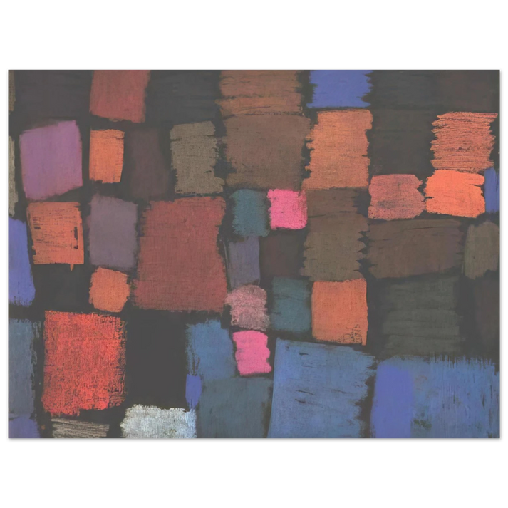 Paul Klee - COMING TO BLOOM 1934  75x100 cm / 30x40inches Fine Art Poster