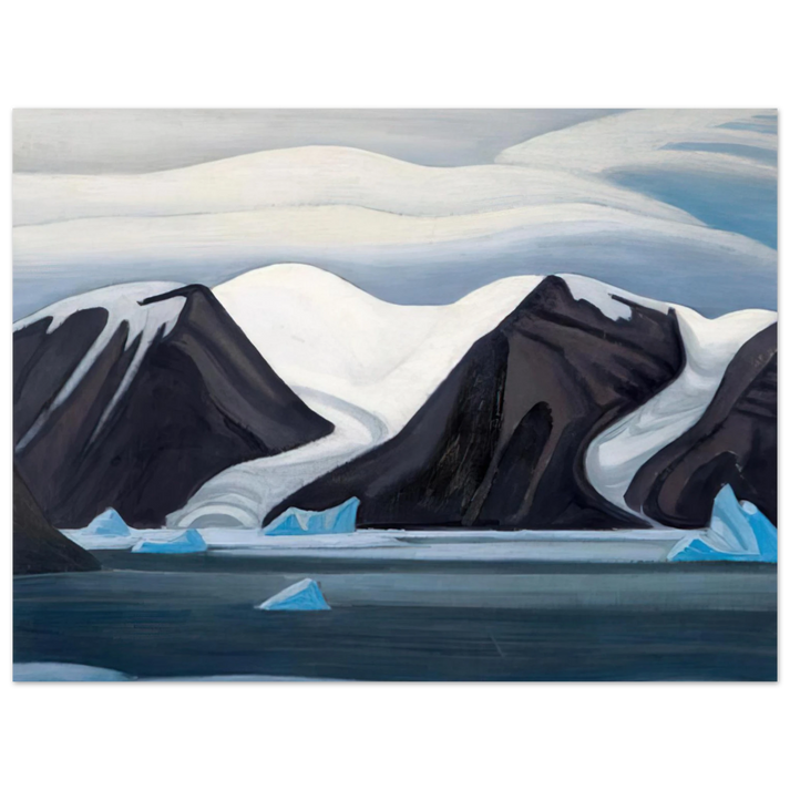Lawren Harris - Nerke, Greenland - 1930  75x100 cm / 30x40inches Fine Art Poster