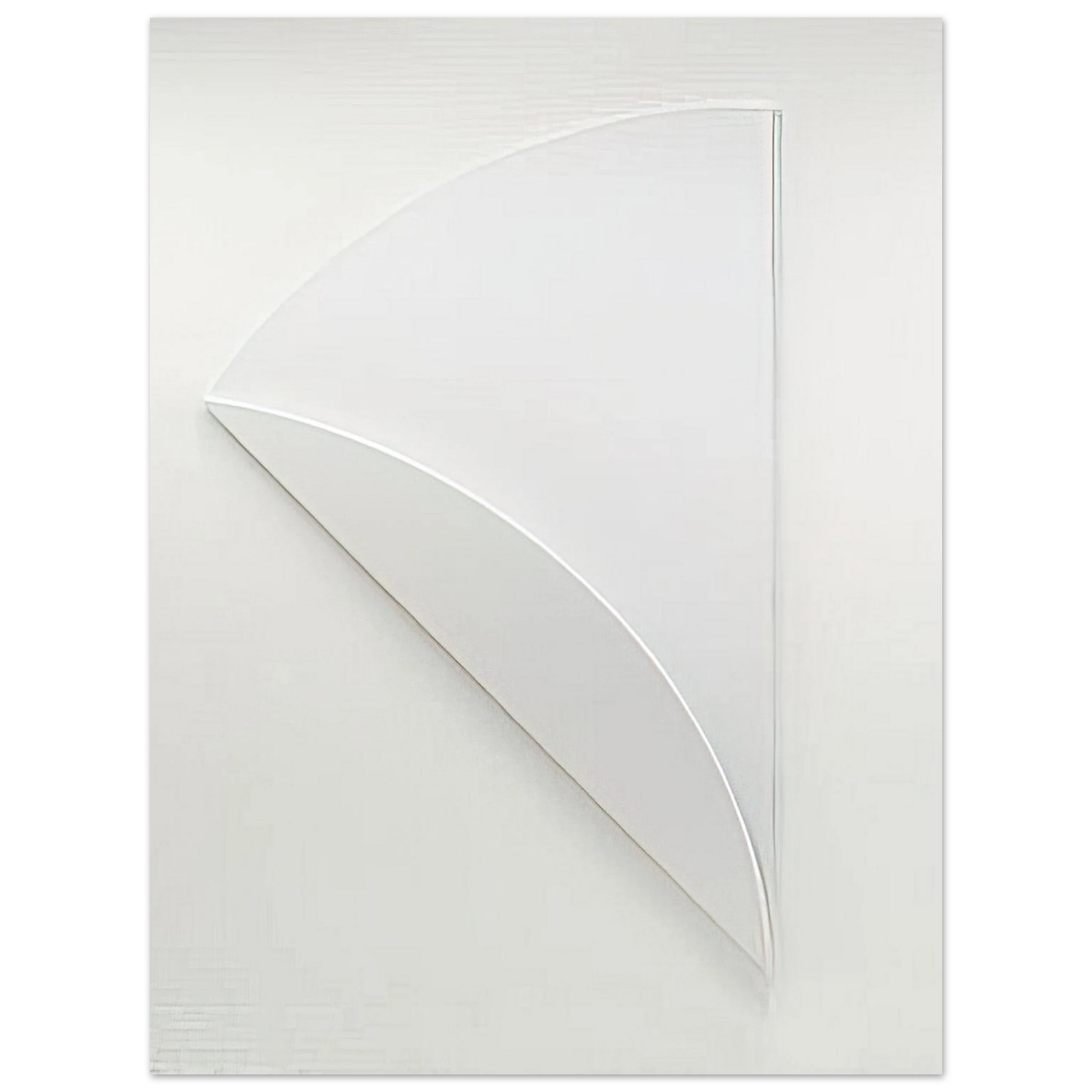 Ellsworth Kelly - White Relief over White Fine Art Poster - Default Title