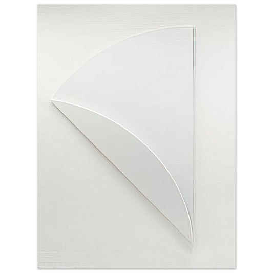 Ellsworth Kelly - White Relief over White Fine Art Poster - Default Title