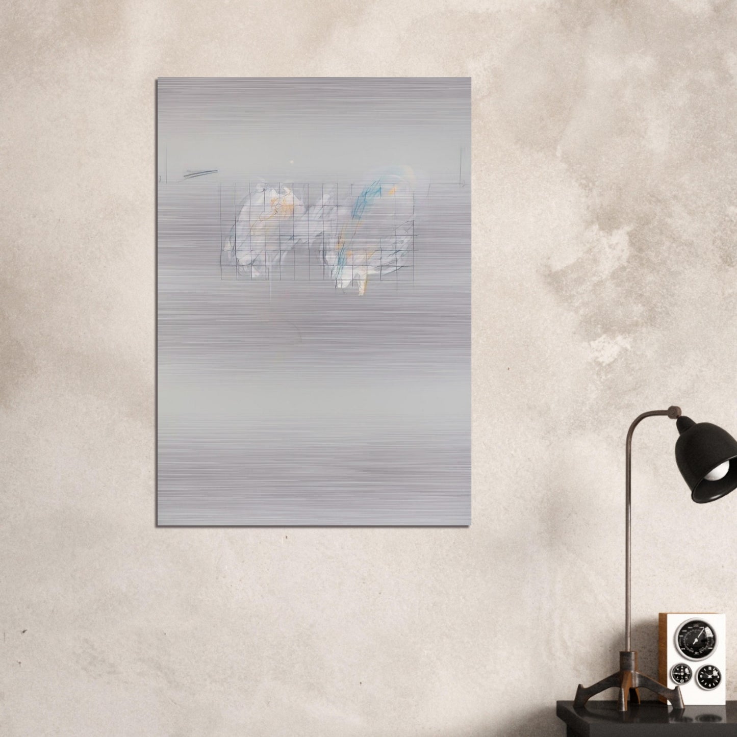 Nine Discourses on Commodus, Part I - Cy Twombly Brushed Aluminum Print - 70x100 cm / 28x40 inches | Cy Twombly Aluminum Print | Cy Twombly Prints