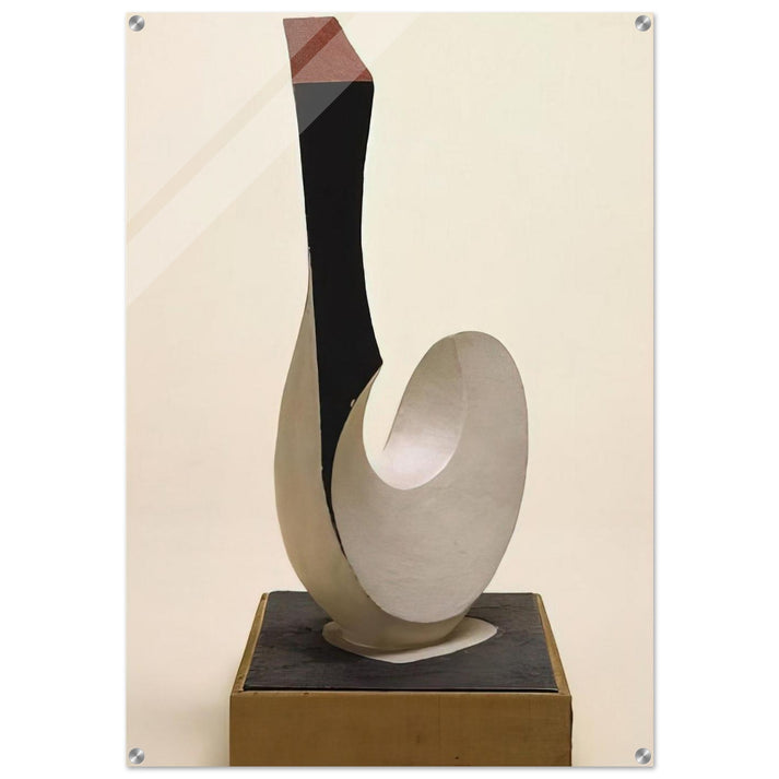 CHICKEN AND EGG 1946 - Kurt Schwitters Acrylic Print - 70x100 cm / 28x40″ inches