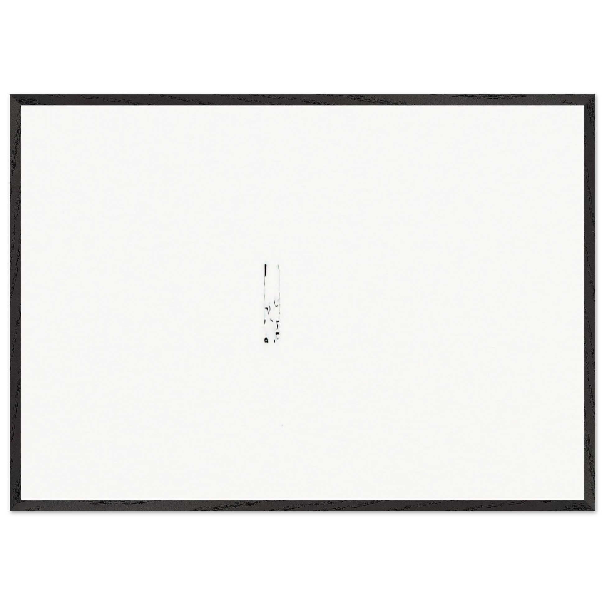 HEAD 1995 - Antoni Tapies Framed Art Print – Black Wooden Frame - Default Title - -Framed Art Print