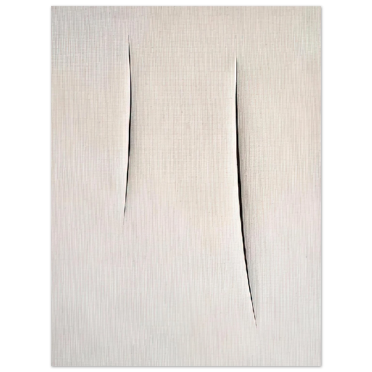 Lucio Fontana - Concept Spatiale - 1959 Fine Art Poster - Default Title
