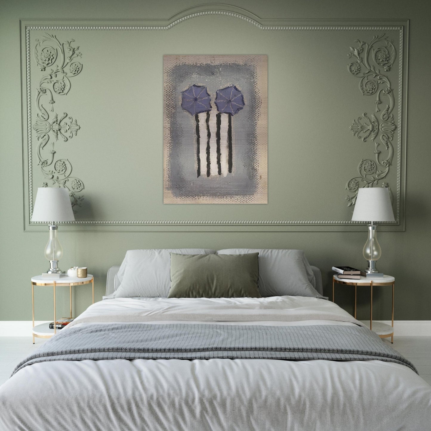 Untitled - 1947 - Forrest Bess Brushed Aluminum Print - 70x100 cm / 28x40 inches | Forrest Bess Aluminum Print | Forrest Bess Prints