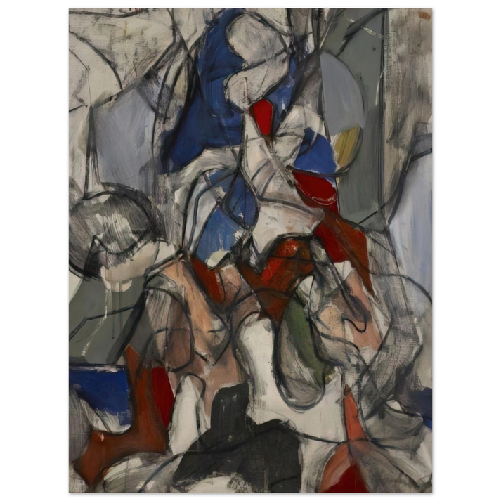 Edward Corbett - Untitled - 1951  75x100 cm / 30x40inches Fine Art Poster