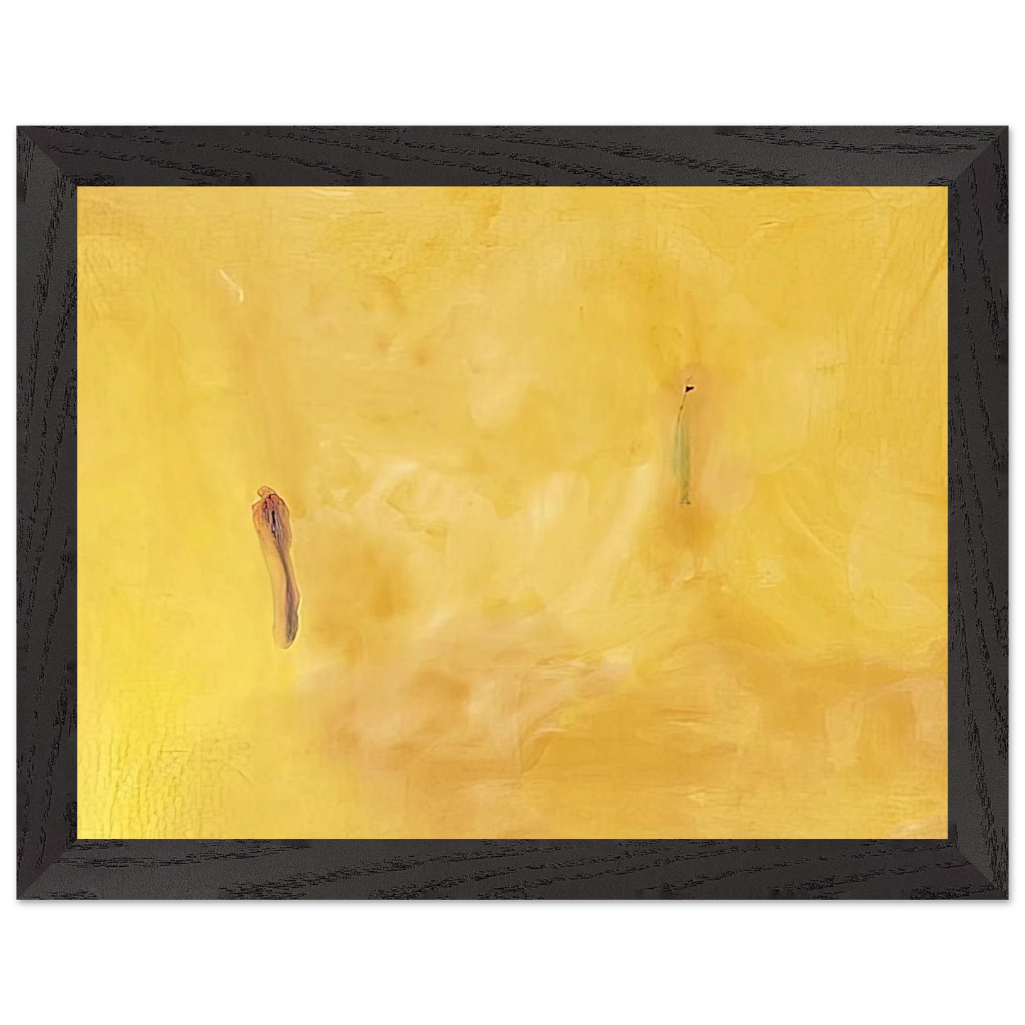 Helen Frankenthaler - Earliness - 1975 Wall art - 13x18 cm / 5x7 inches - Premium Wooden Framed Poster With Fine Art Paper - Wood frame